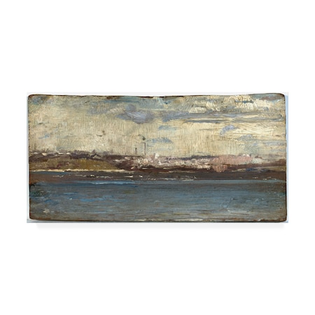 Tom Roberts 'The Harbor' Canvas Art,10x19